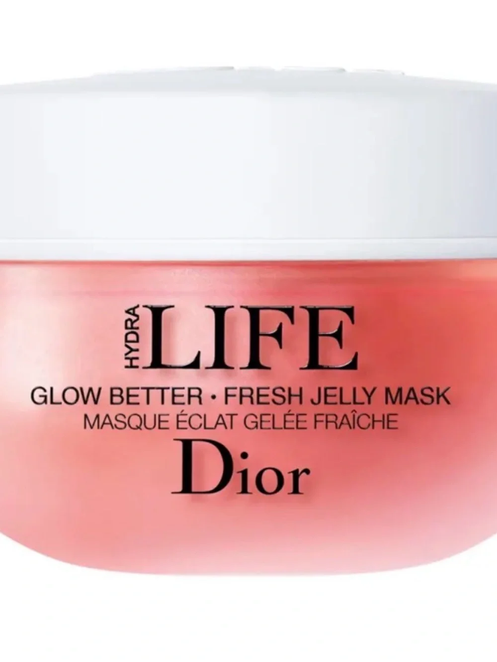 Dior Hydra Life Glow Better Fresh Jelly Mask - Apricot & Teal Accent